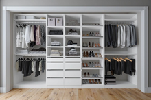 Load image into Gallery viewer, Tessa 132" W Kloset Closet System Athens White
