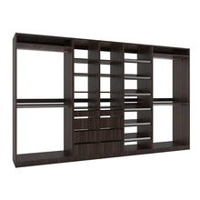 Load image into Gallery viewer, Tessa 132" W Kloset Closet System Tuscany Brown
