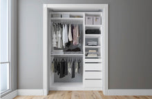 Load image into Gallery viewer, Kara 54&quot; W Kloset Closet System Athens White

