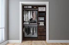 Load image into Gallery viewer, Kara 54&quot; W Kloset Closet System Tuscany Brown
