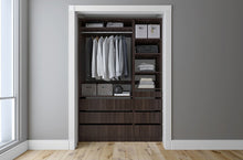 Load image into Gallery viewer, Martha 54" W Kloset Closet System Tuscany Brown