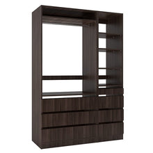 Load image into Gallery viewer, Martha 54" W Kloset Closet System Tuscany Brown