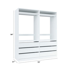 Load image into Gallery viewer, Aiden 72" W Kloset Closet System Athens White