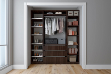 Load image into Gallery viewer, Sara 72" W Kloset Closet System Tuscany Brown