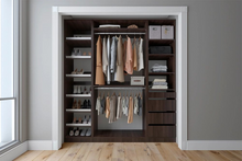 Load image into Gallery viewer, Nadia 72&quot; W Kloset Closet System Tuscany Brown
