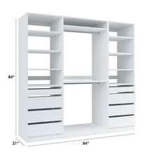 Load image into Gallery viewer, Ellen 84" W Kloset Closet System Athens White