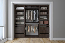 Load image into Gallery viewer, Ellen 84" W Kloset Closet System Tuescany Brown
