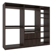 Load image into Gallery viewer, Holly 96" W Kloset Closet System Tuscany Brown