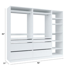 Load image into Gallery viewer, Mabel 96" W Kloset Closet System Athens White