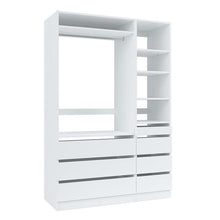 Load image into Gallery viewer, Martha 54&quot; W Kloset Closet System Athens White
