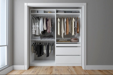 Load image into Gallery viewer, Harley 72&quot; W Kloset Closet System Athens White
