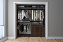 Load image into Gallery viewer, Harley 72&quot; W Kloset Closet System Tuscany Brown
