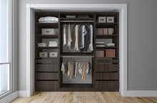 Load image into Gallery viewer, Ellen 84&quot; W Kloset Closet System Tuescany Brown
