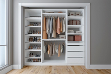 Load image into Gallery viewer, Gia 84&quot; W Kloset Closet System Athens White
