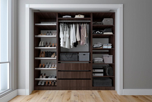 Load image into Gallery viewer, Alina 84&quot; W Kloset Closet System Tuscany Brown

