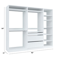 Load image into Gallery viewer, Holly 96&quot; W Kloset Closet System Athens White
