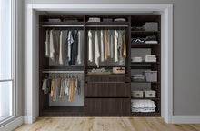 Load image into Gallery viewer, Holly 96&quot; W Kloset Closet System Tuscany Brown
