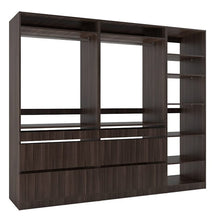 Load image into Gallery viewer, Mabel 96&quot; W Kloset Closet System Tuscany Brown

