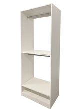 Load image into Gallery viewer, Kloset Closet Set, Top Hanger &amp; Bottom Hanger Athens White
