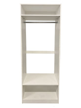 Load image into Gallery viewer, Kloset Closet Set, Long Hanger Athens White
